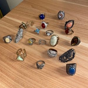 Rings Different sizes